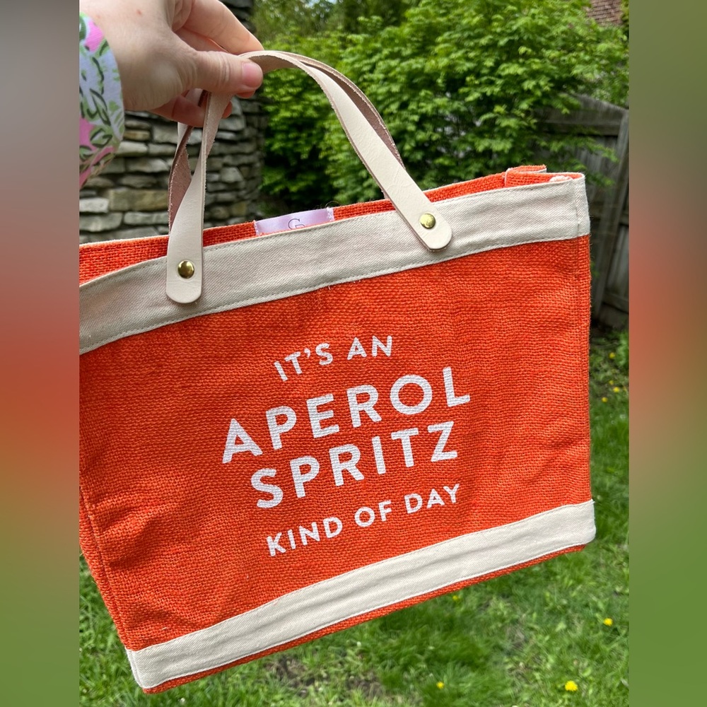 Aperol spritz tote bag